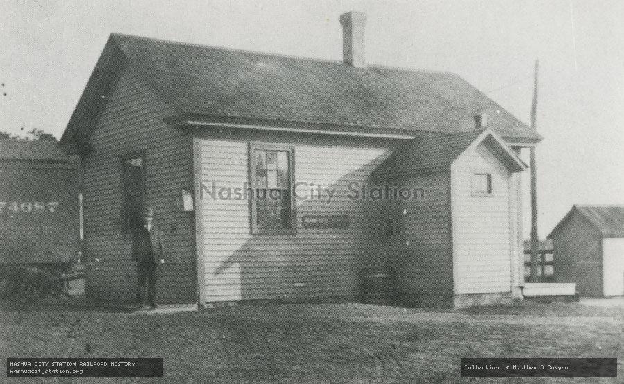 Postcard: Railroad Station, North Eastham, Massachusetts